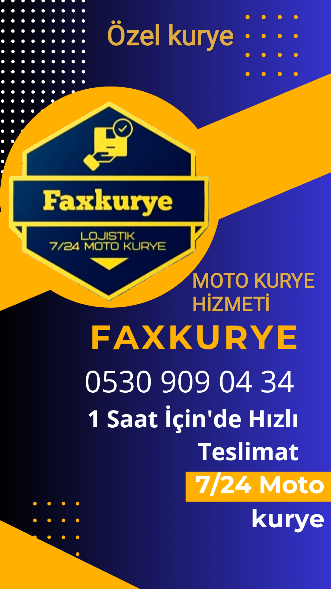 Moto kurye ile teslimat motosiklet kullanarak hızlı ve güvenilir bir şekilde paket, belge ve küçük eşyaların taşınmasını sağlayan bir kurye hizmetidir.